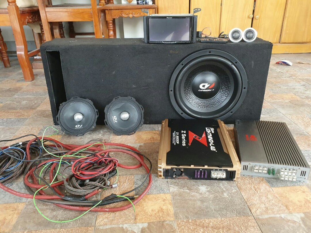 category 7 subwoofer 12 inch