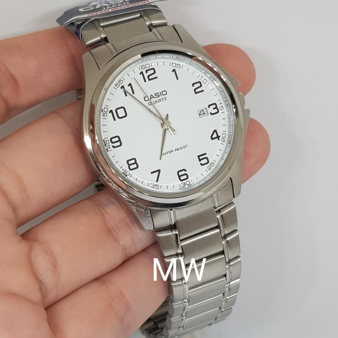 Casio Mens Mtp1183a 7b Mtp 1183a Date Analog Dress Watch New Men S Fashion Watches On Carousell