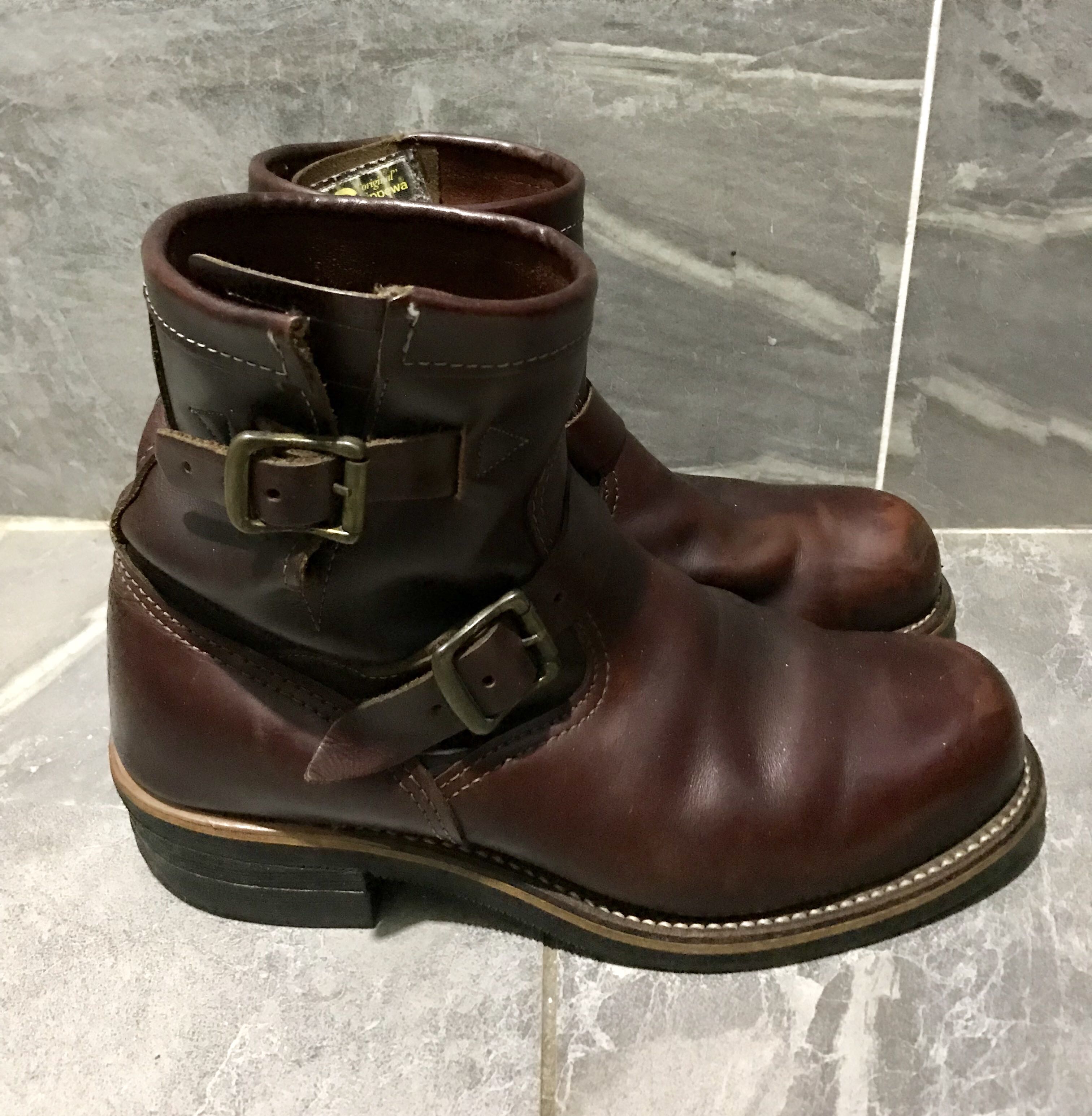 Chippewa steel toe engineer boots hot sale