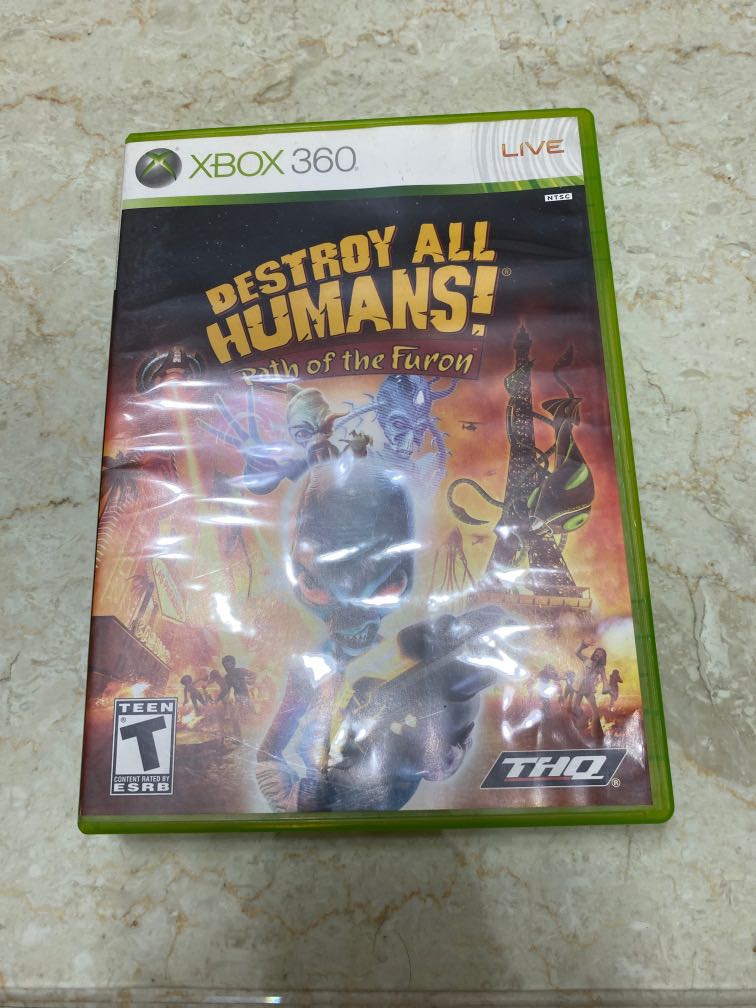 Destroy All Humans Path of the Furon, Hobbies Toys, Toys Games