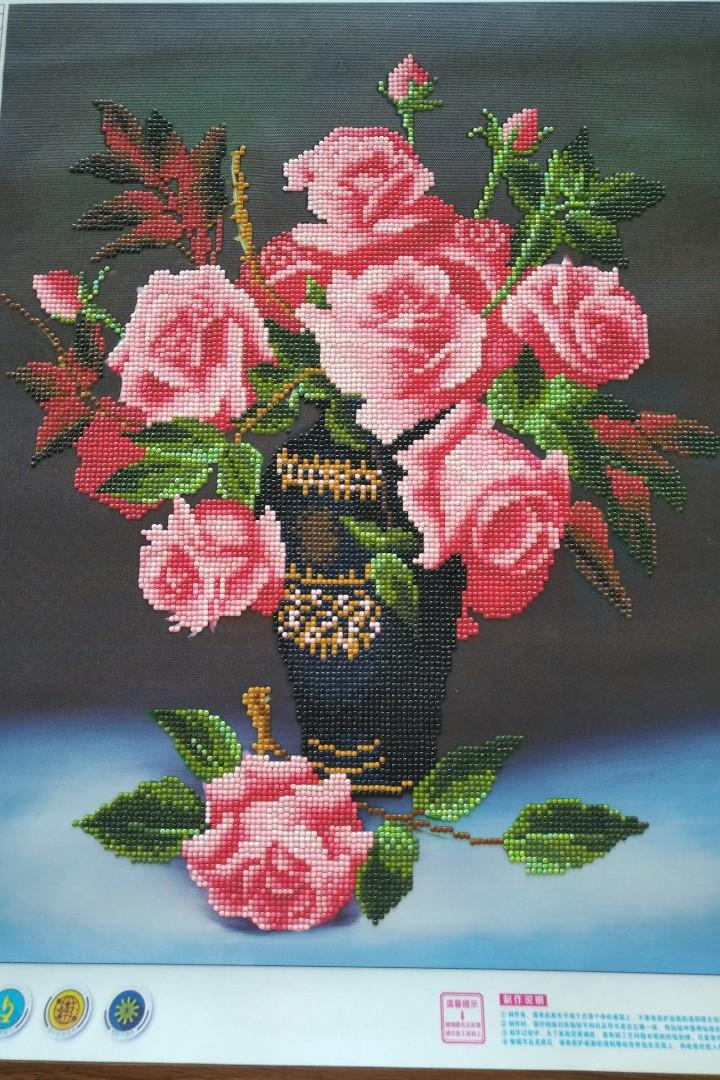 Diamond Painting Rhinestones 5d Finished Product Hobbies Toys Stationery Craft Art Prints On Carousell