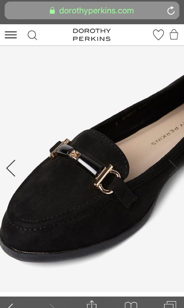 Dorothy perkins 2024 black loafers