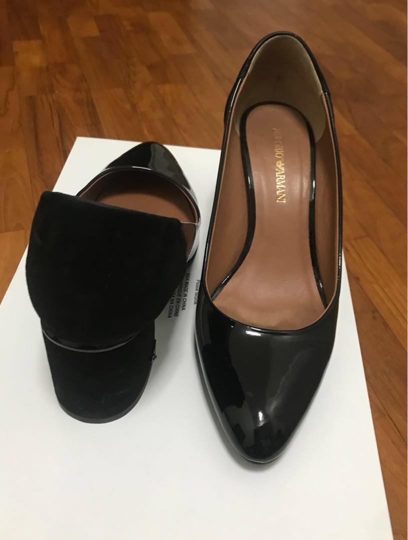 emporio armani high heels