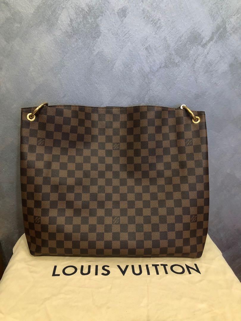 FINAL 1250$]Louis Vuitton Graceful MM Damier Ebene, Luxury, Bags & Wallets  on Carousell
