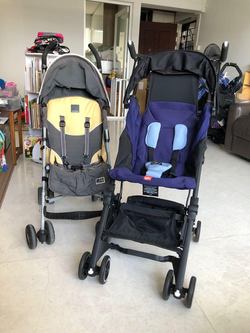 GB Pockit Gold Plus 2018 with free Mclaren Stroller