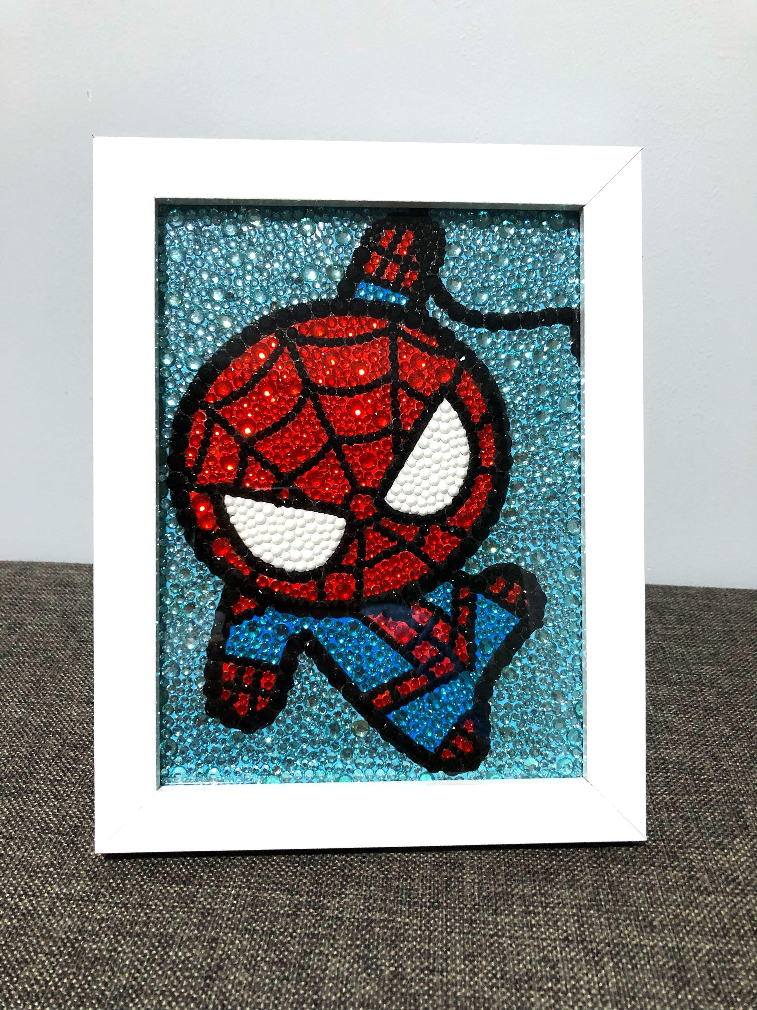 Spiderman Handmade Diamond Painting Toys Games Stuffed Toys On