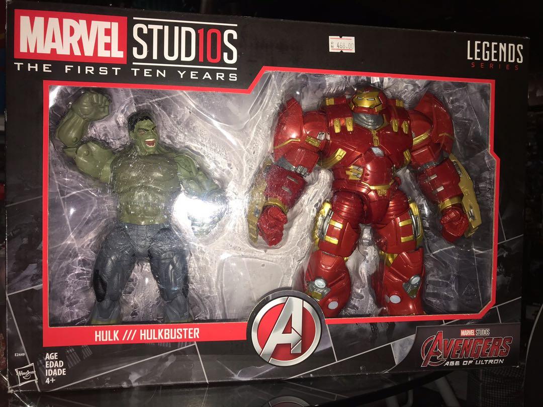 Marvel legends first ten years hulk and shop hulkbuster
