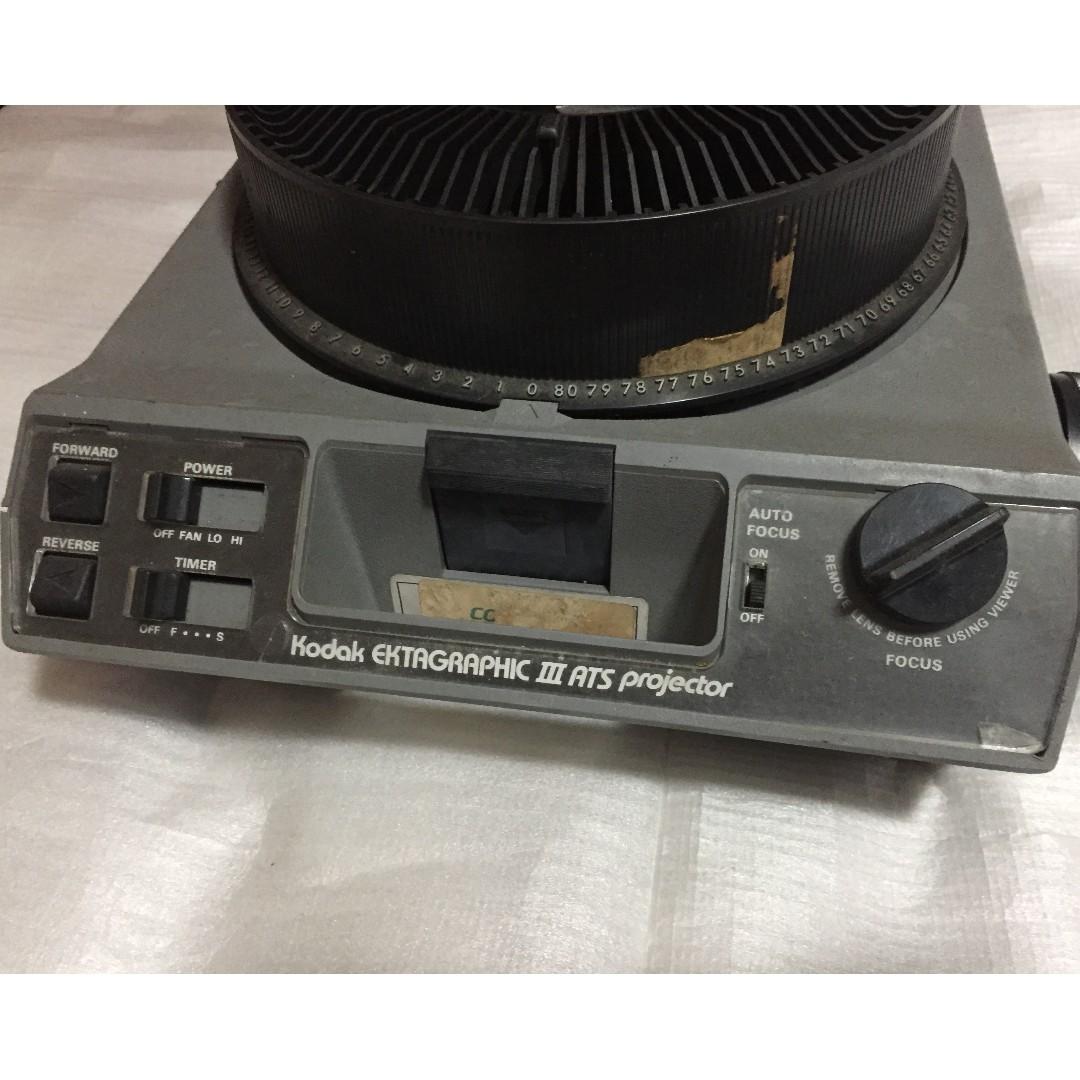 Kodak Ektagraphic Slide Projector III ATS, Photography, Video Cameras