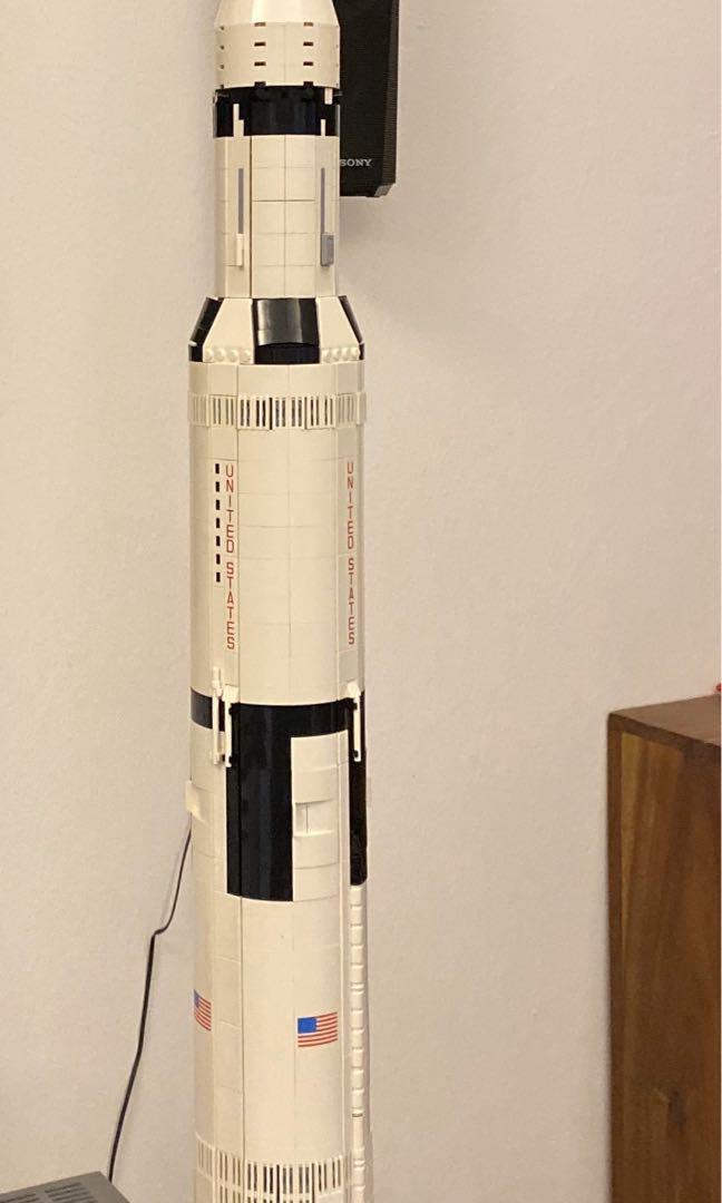 LEGO Saturn 5 Rocket (built), Hobbies & Toys, Toys & Games on Carousell