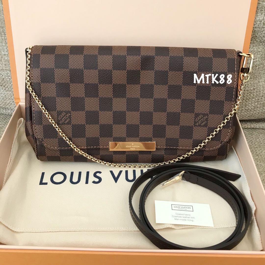 LV Favourite MM, Luxury, Bags & Wallets on Carousell
