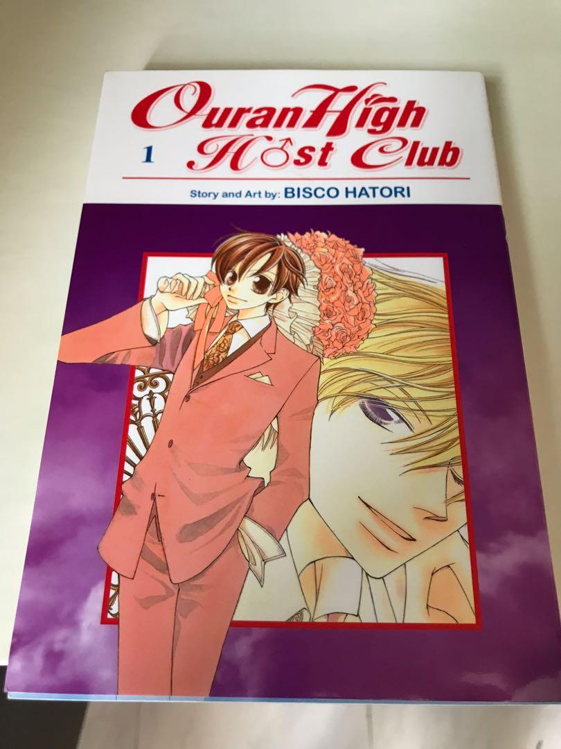 Manga Comics Ouran Host School Club Vampire Knight Chrono