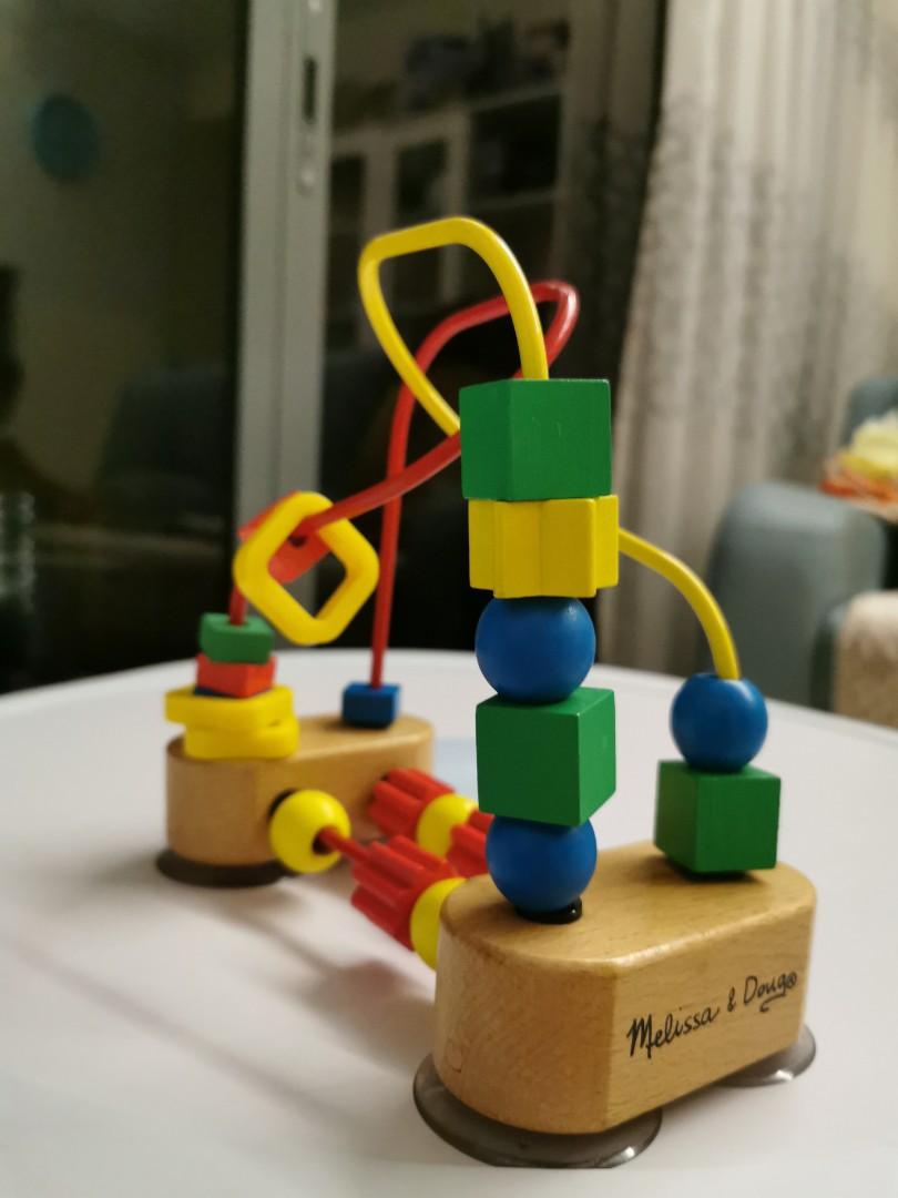 melissa & doug classic toy bead maze