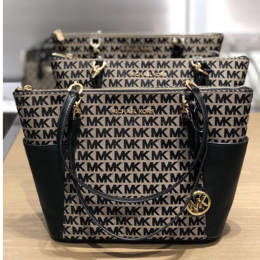 Michael Kors Bedford Large EW TZ Tote, Luxury, Bags & Wallets on Carousell