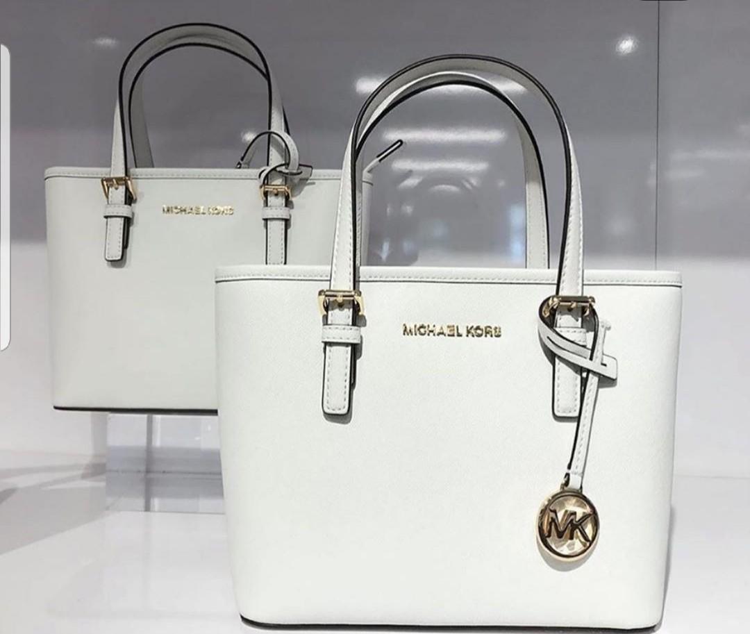 MK jet set small travel satchel