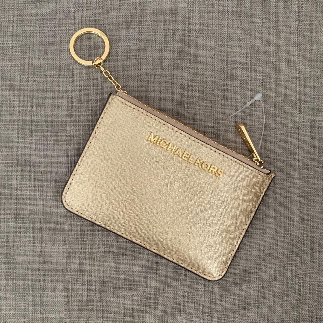 Michael Kors Top Zip Coin Pouch / Id Card Case, Women's Fashion, Bags &  Wallets, Wallets & Card Holders on Carousell