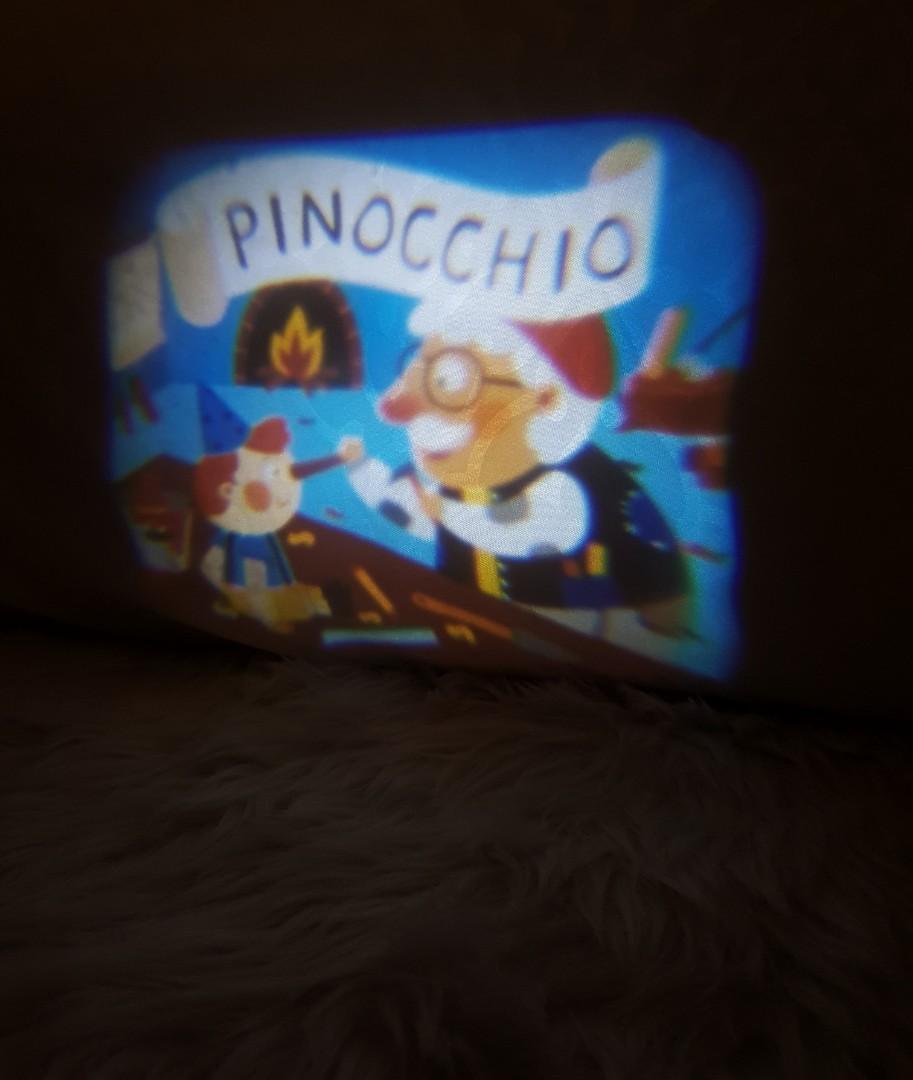 Mideer Kids Storybook Torch (Category: Nursery Lighting & Decor) located in Marikina City. Submitted by grix08 (Listing ID 256082568, Image 3). Description: Story telling in a different level and provides lots of family bonding and fun! One torch with four different functions : ✔ Fairy tales story projector ✔ Starry night projector ✔ Gentle Night light which automatically turn off after 15 minutes ✔ Torchlight Lets turn out the lights and let the