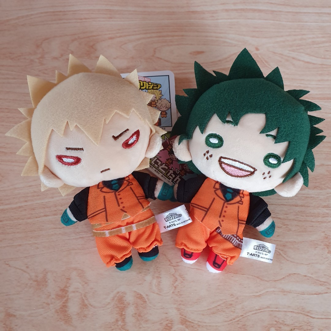 Sale My Hero Academia Bakugou Katsuki And Midoriya Izuku Hero Fes Nitotan Toys Games Toys On Carousell