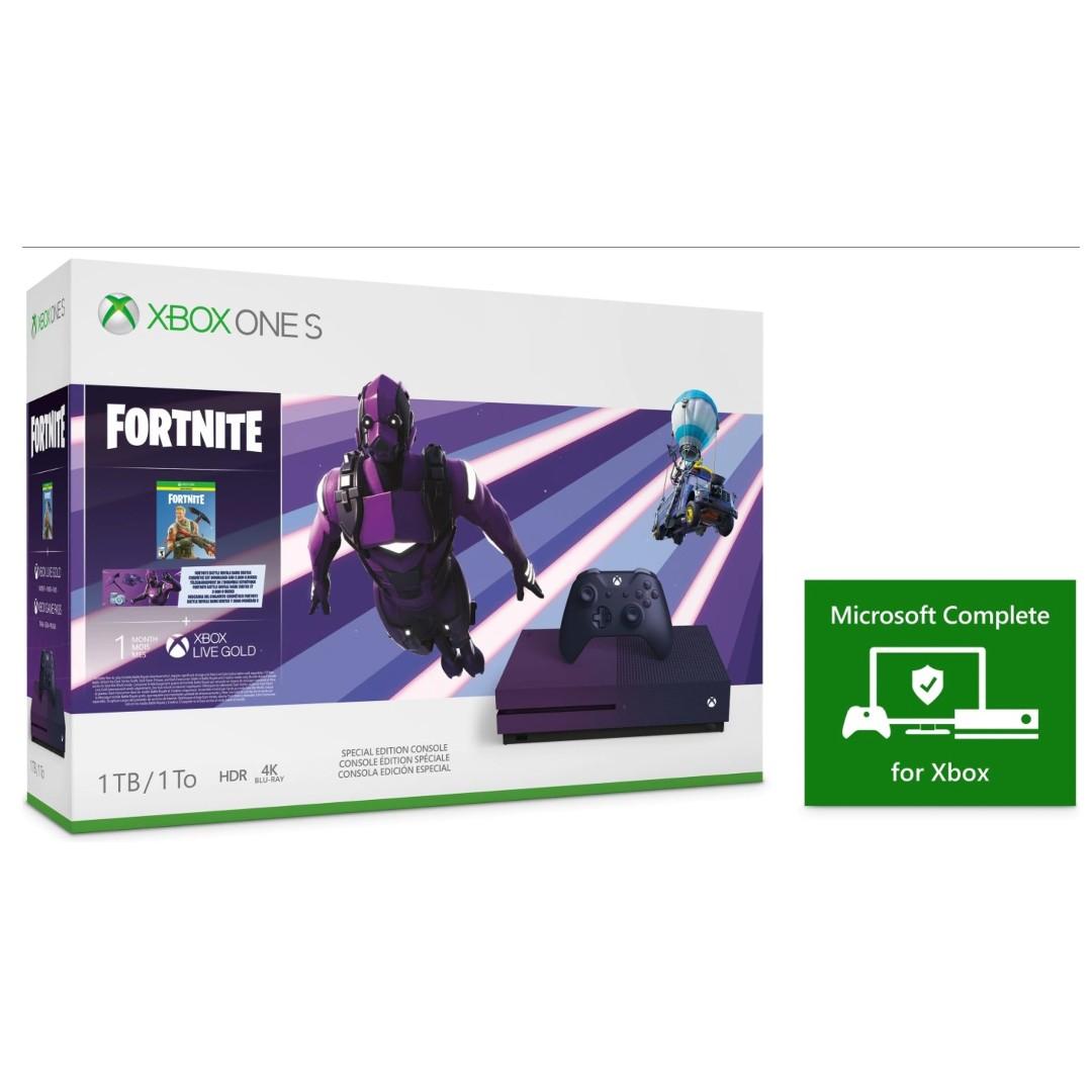 New Unopened Xbox One S Fortnite Battle Royale Special Edition Bundle Microsoft Complete For Xbox Toys Games Video Gaming Consoles On Carousell