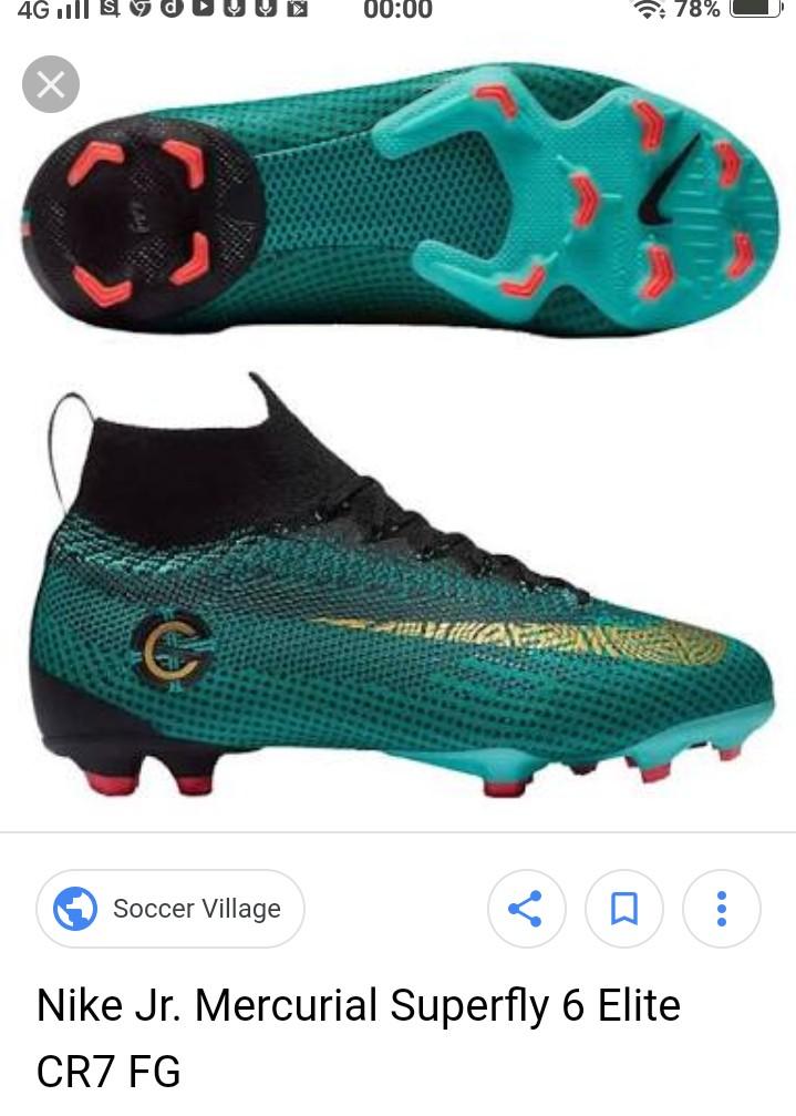 nike mercurial cr7 junior