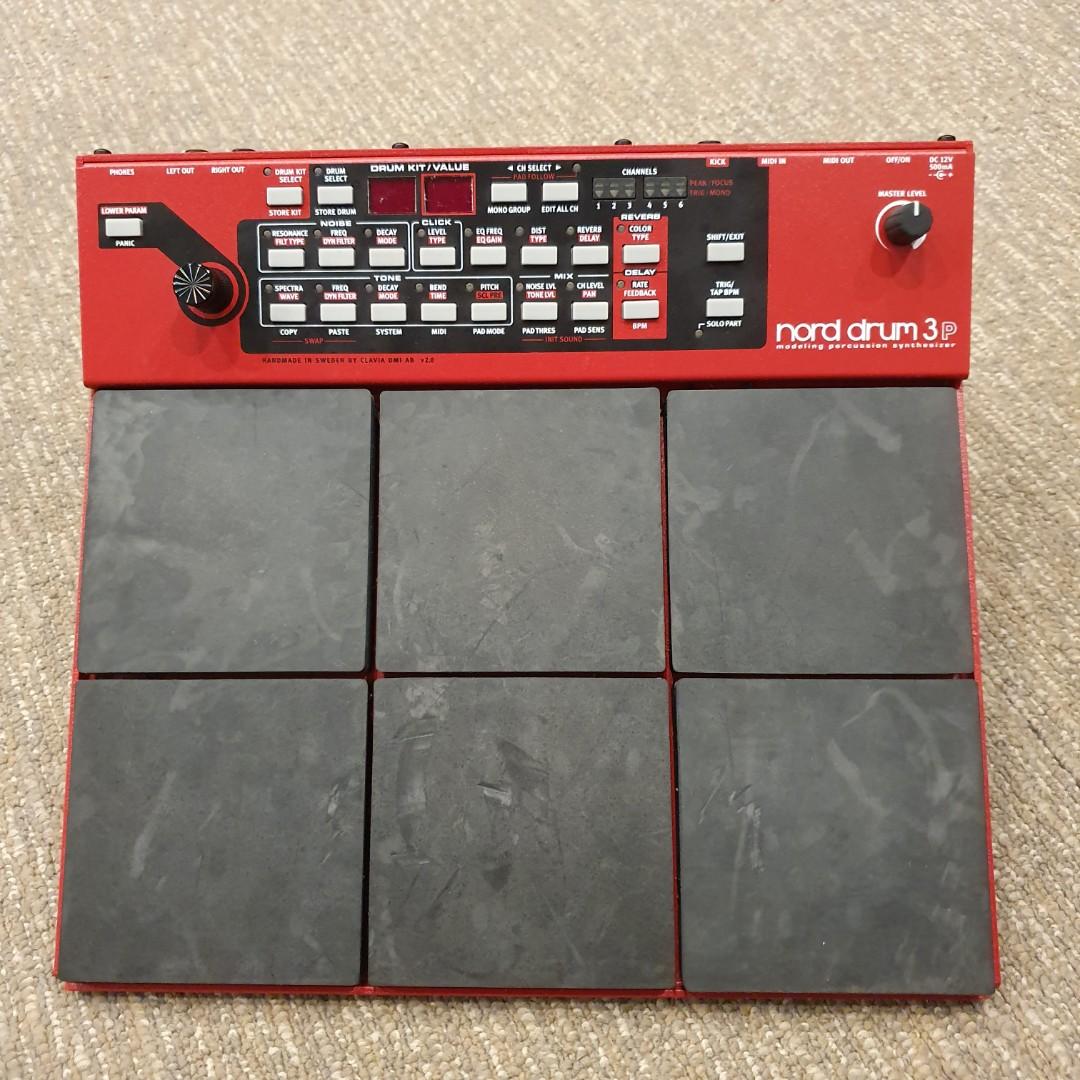 Analog drum outlet pad