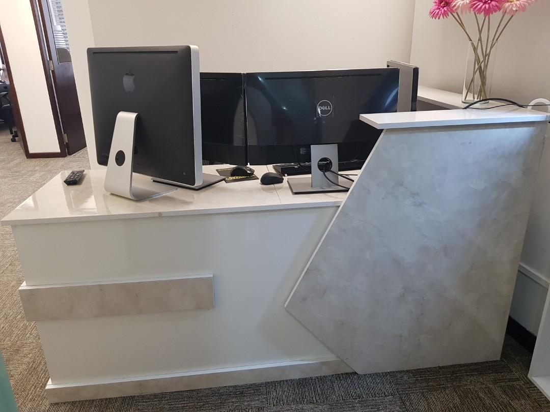 Office Front Desk Table Office Moving Out Sale Furniture