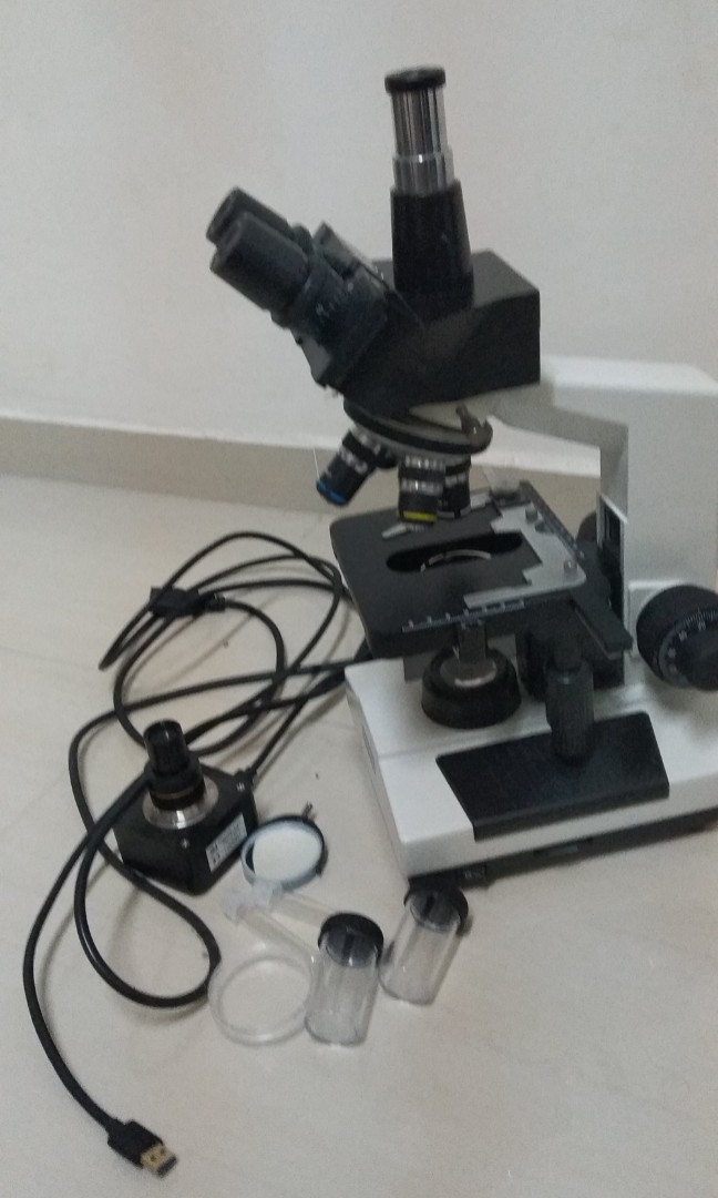 OMAX MICROSCOPE, Everything Else on Carousell