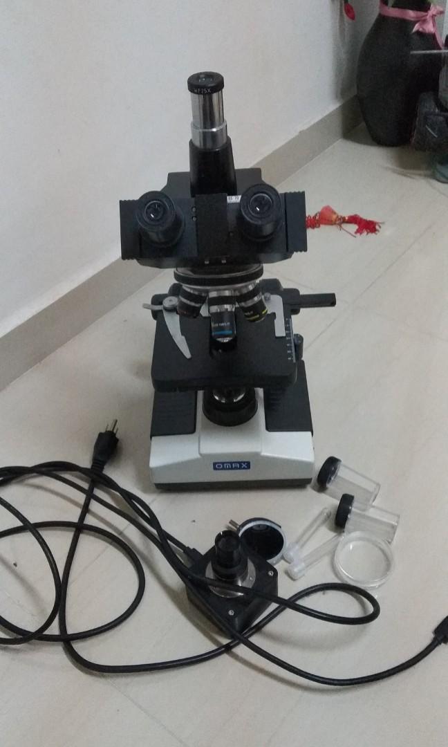 OMAX MICROSCOPE, Everything Else on Carousell