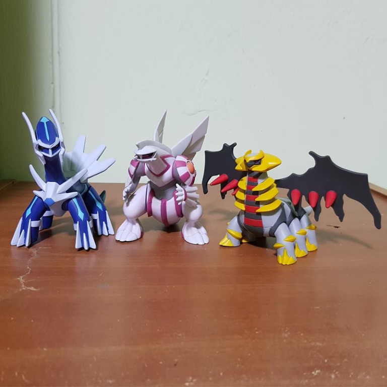 Pokemon Moncolle Palkia Dialga Giratina set