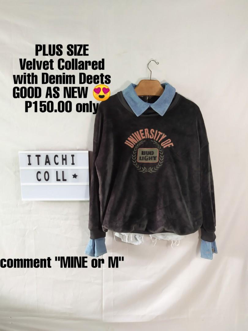 Preloved / Ukay Velvet Plus size (Category: Traditional & Ethnic wear) located in San Pablo. Submitted by itachicollection (Listing ID 256084079, Image 1). Description: XL to 2xl All clothes are washed and ready to wear ♥️.