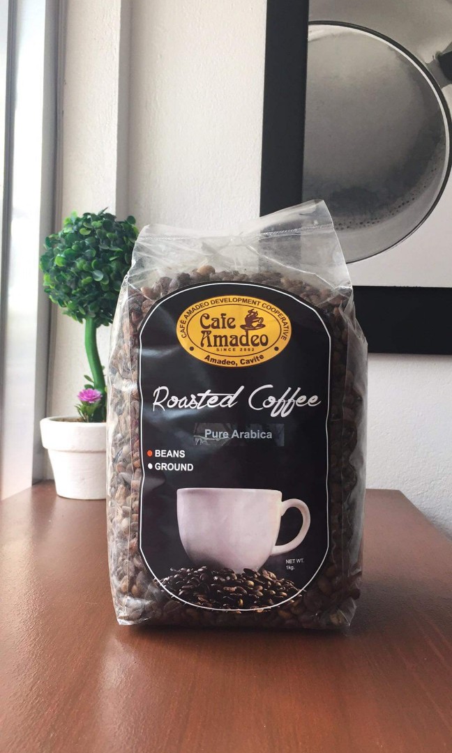 Pure Arabica Beans (Cafe Amadeo), Food & Drinks, Fresh Produce on Carousell