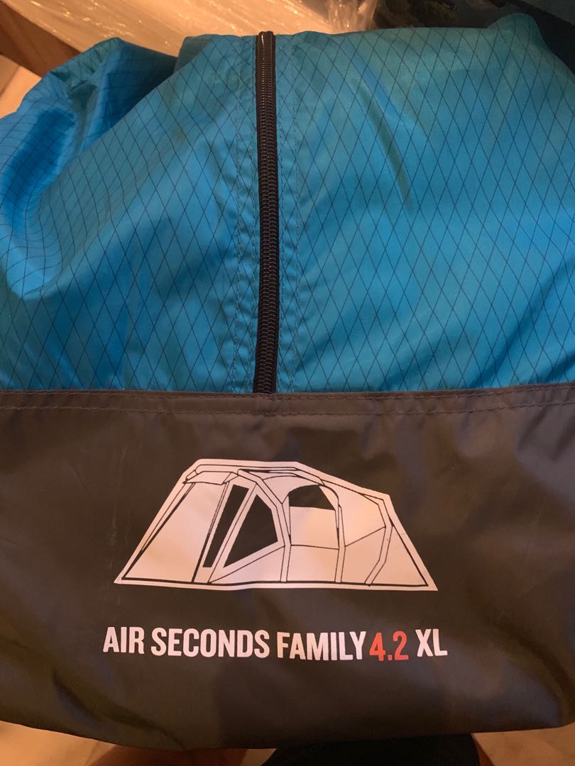 Quechua Air Seconds Family 4.2Xl Tent - Brand New, Sports Equipment, Hiking  & Camping On Carousell