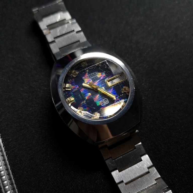 RARE CITIZEN ELECTRONIC COSMOTRON 360000BPH VINTAGE WATCH DIAL