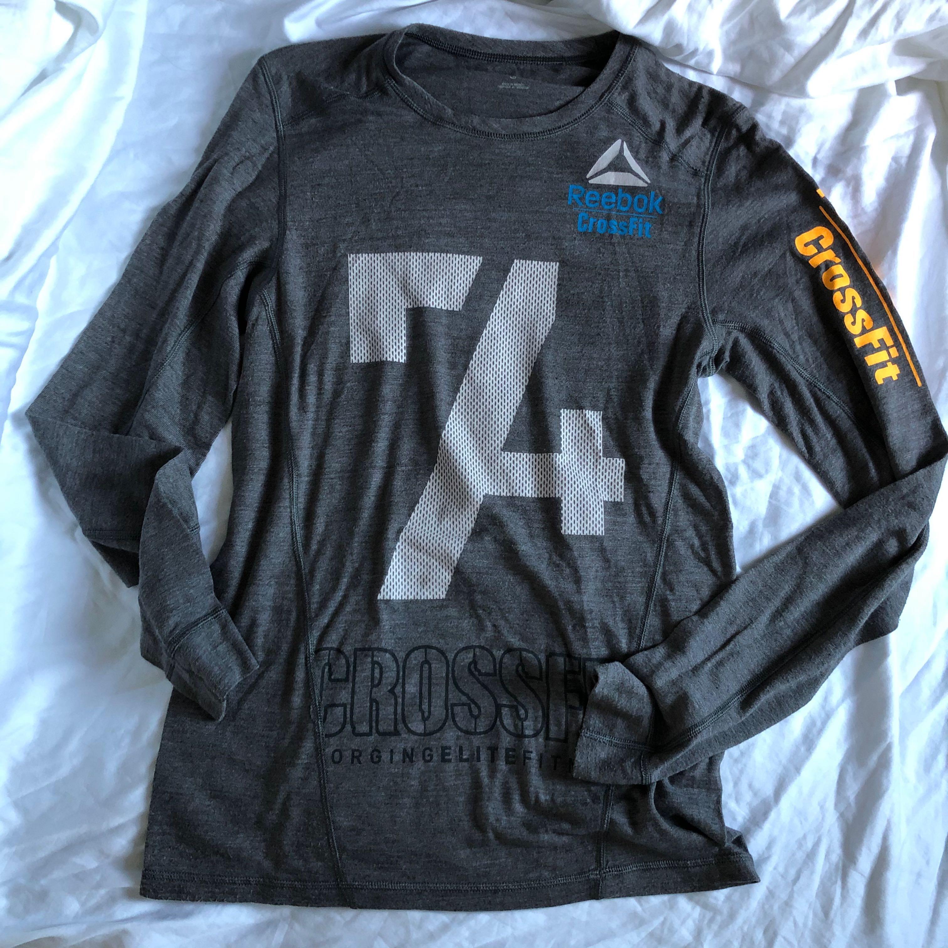 reebok crossfit long sleeve top