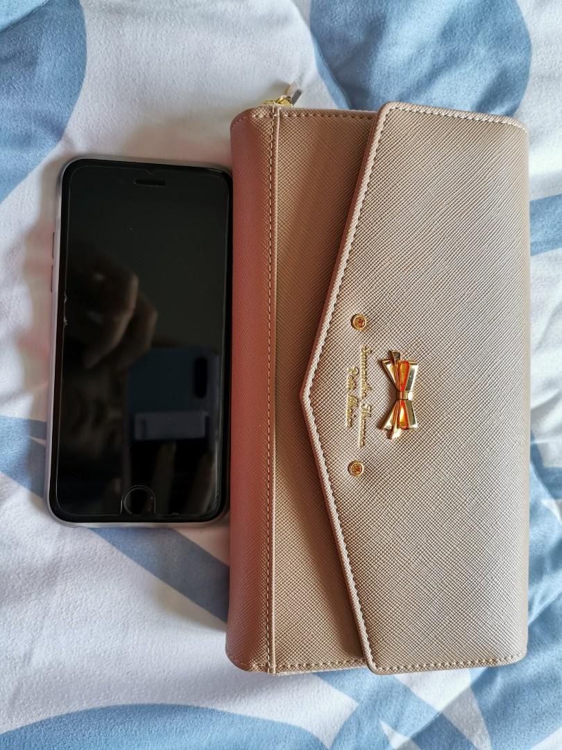 Samantha thavasa petit choice wallet on chain, Luxury, Bags