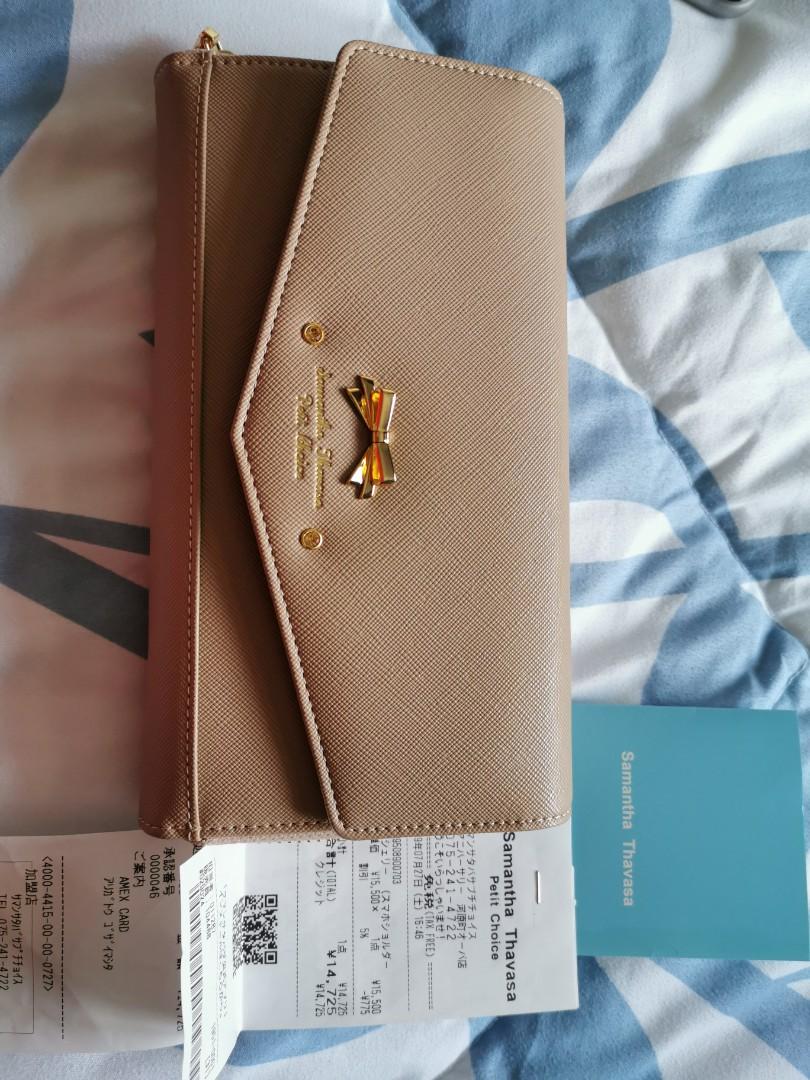 Samantha thavasa petit choice wallet on chain, Luxury, Bags