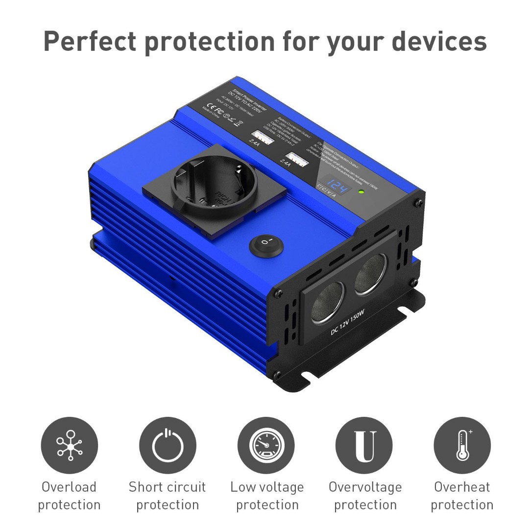 Sonru 300W Car Power Inverter, TV & Home Appliances, Electrical