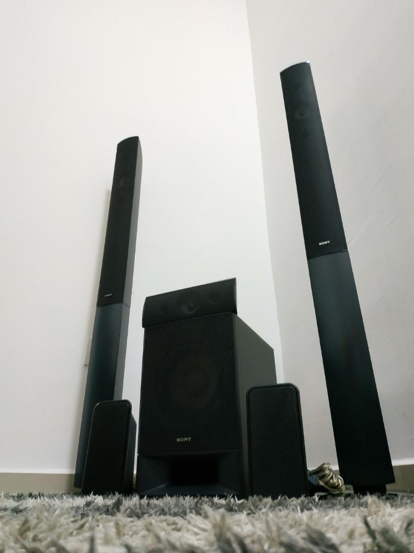 Sony 5.1 Home Theater speaker set, Audio, Soundbars, Speakers