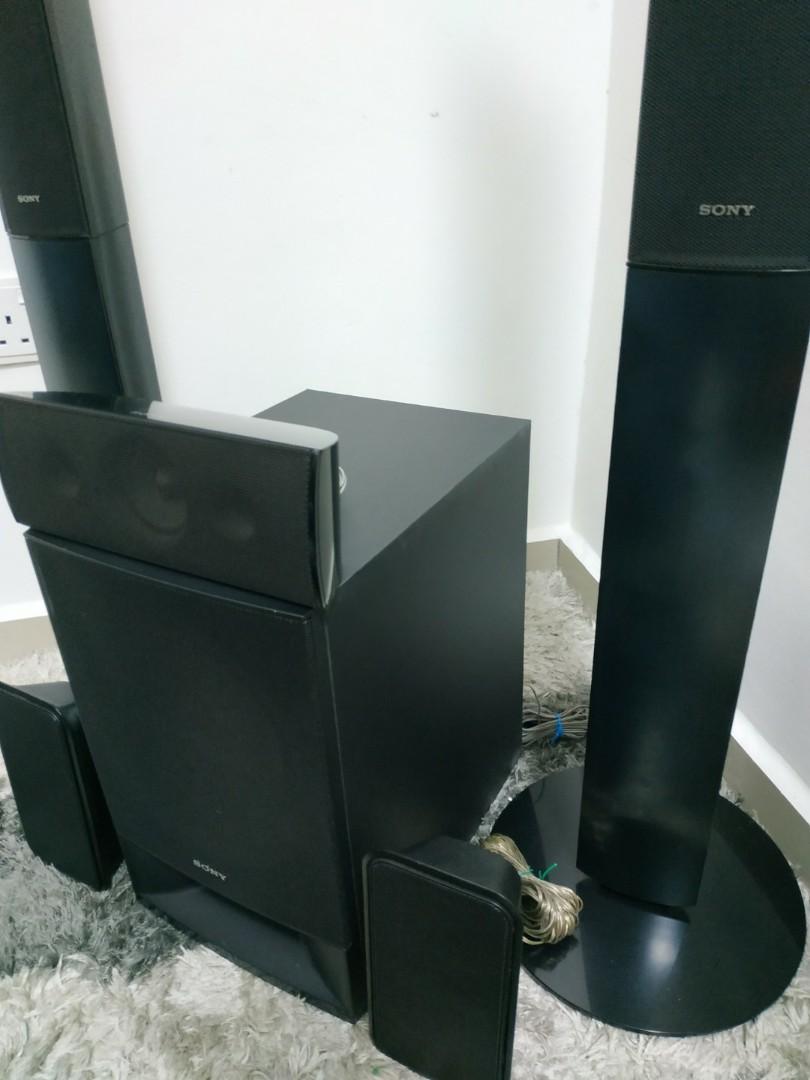 Sony 5.1 Home Theater speaker set, Audio, Soundbars, Speakers