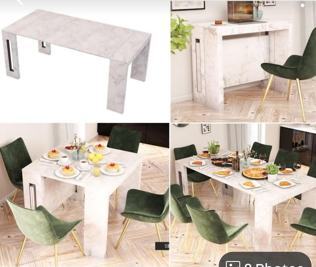 Condition Space Saving Dining Table Furniture Tables Chairs On Carousell