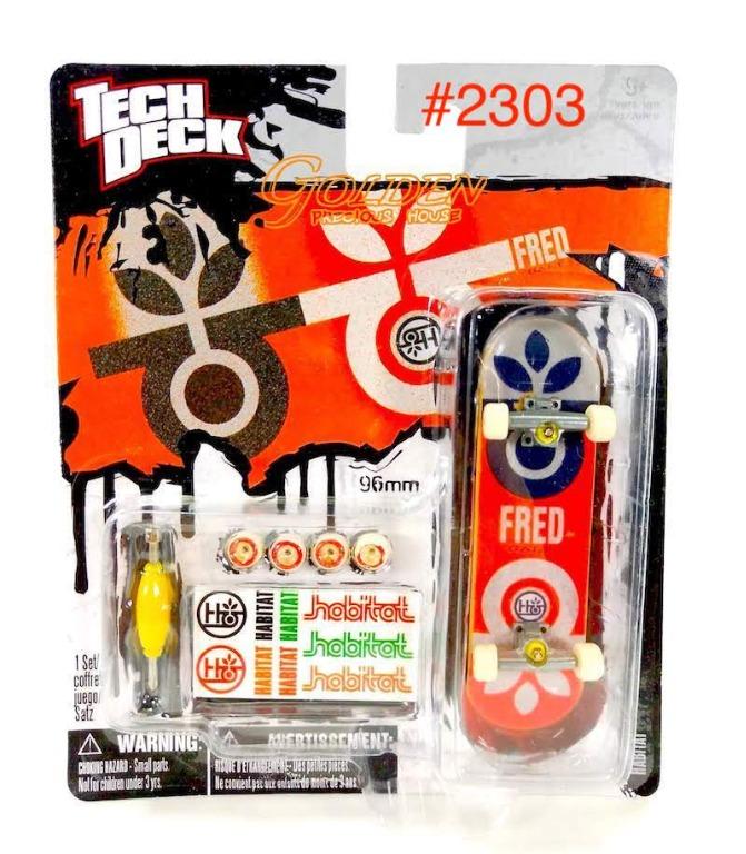 TECH DECK 96mm 9615 Fingerboard Skateboard with spareparts 12 Design for choose 2301 2312