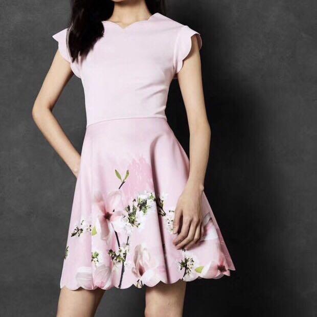 ted baker grettae harmony skater dress