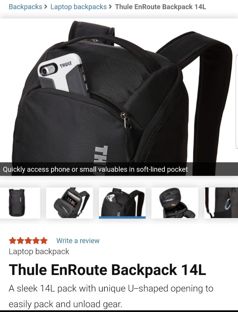 Enroute backpack 14l top