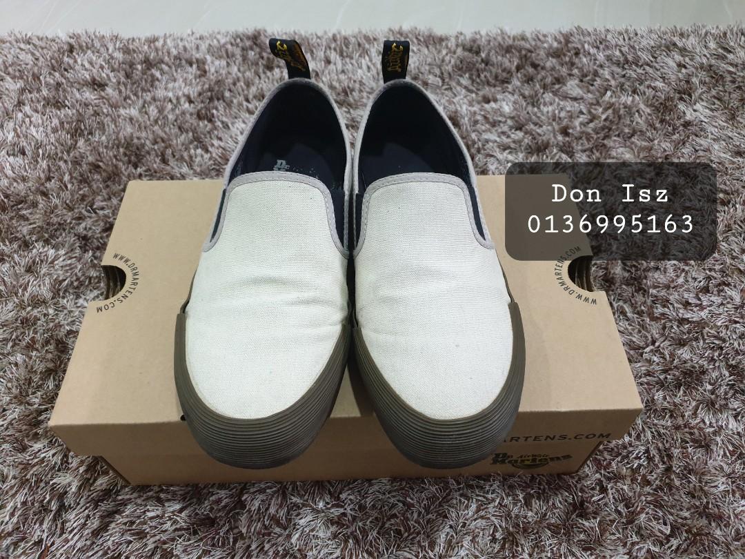 uk6 Dr Martens Toomey Canvas Slip on Men s Fashion Footwear