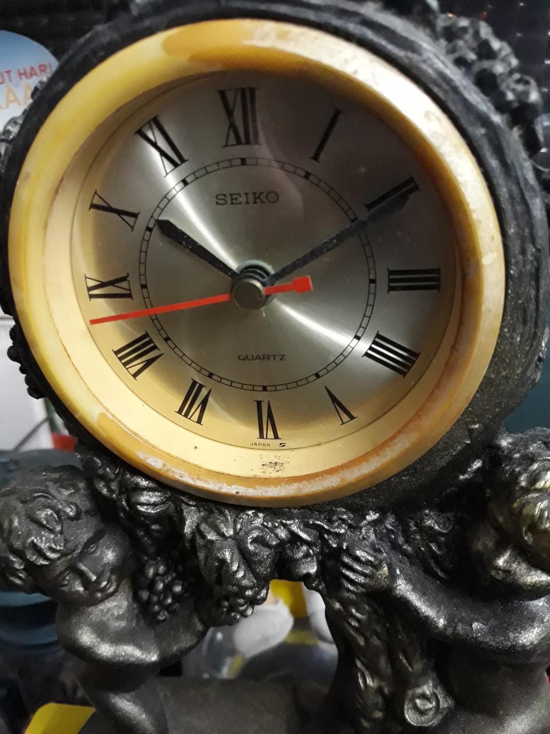 Vintage Seiko Desk Clock, Hobbies & Toys, Collectibles & Memorabilia