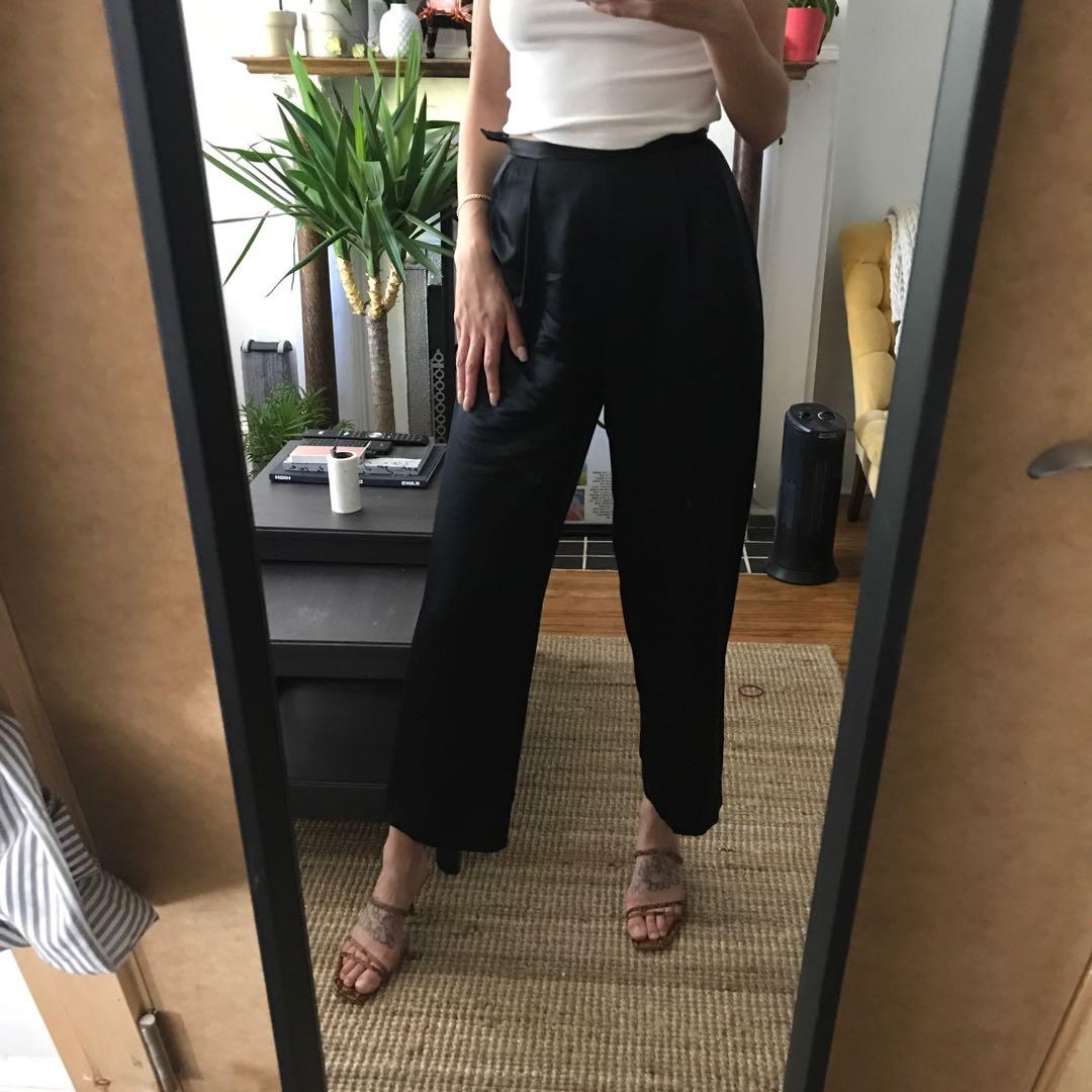 Vintage silk pants clearance