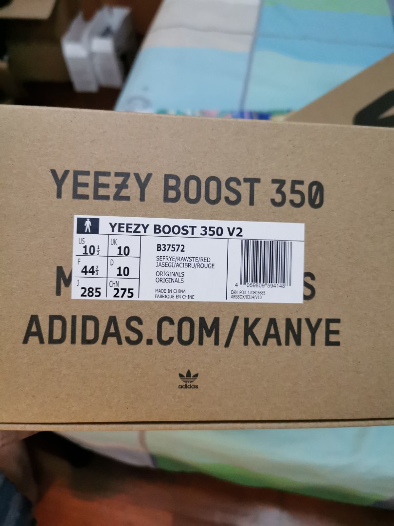 Yeezy boost 350 v2 yelkow zebra frozen yellow Men s Fashion