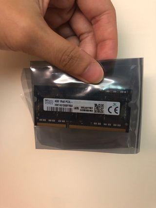 筆電拆機 海力士 4GB DDR3L-12800