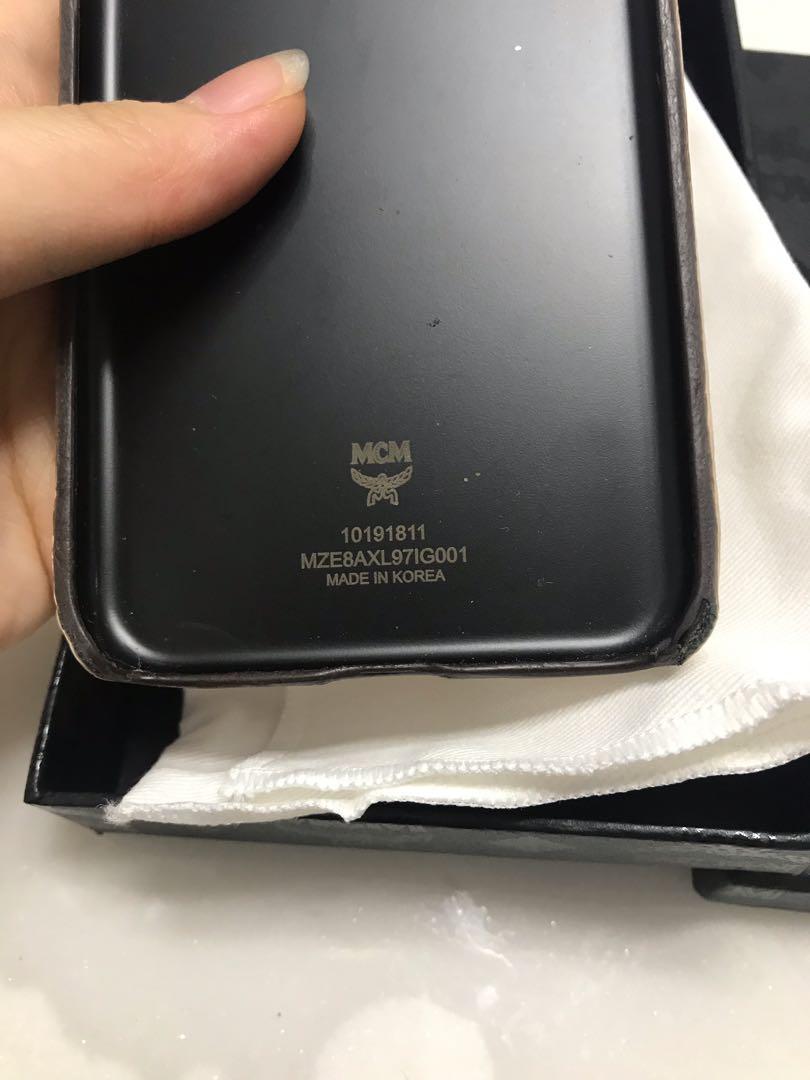 100 AUTHENTIC MCM IPHONE XS MAX Mobile Phones Gadgets Mobile Gadget Accessories Cases Sleeves on Carousell