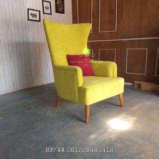 Kursi Santai Depan Tv Jati Modern Jok Empuk Harga Hemat