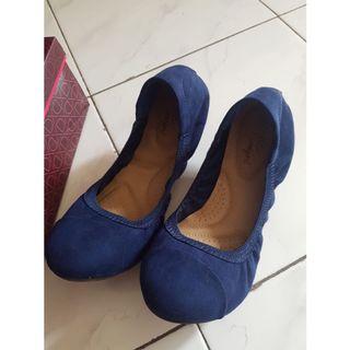 Flat shoes Dexflex Comfort Navy Size 9 / 40